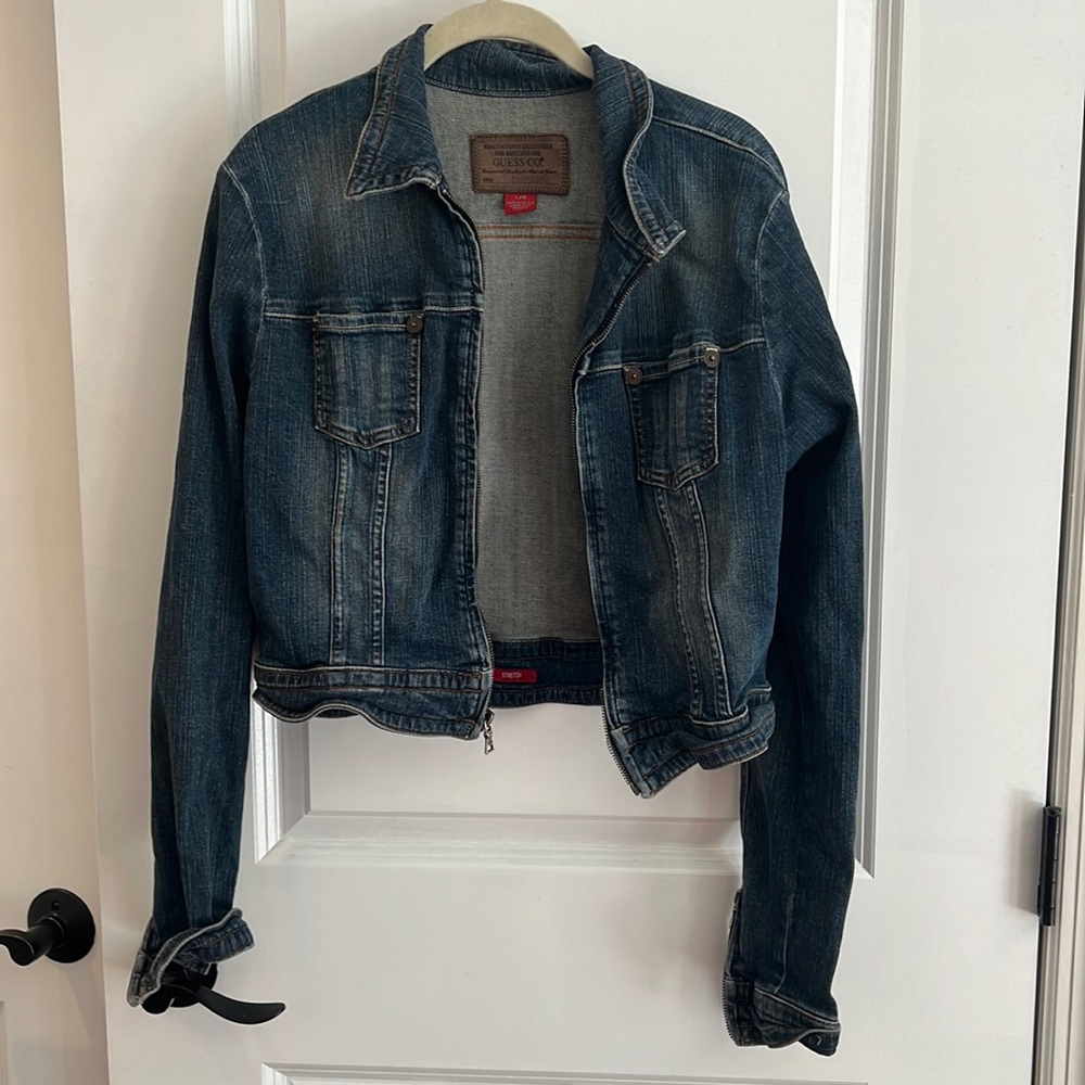 Guess denim jacket- stretch